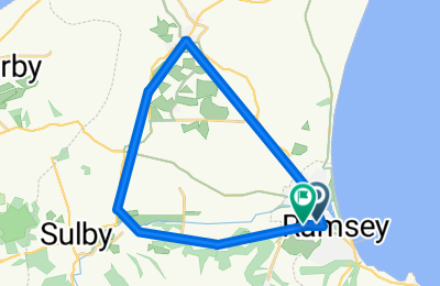 Route in der Bikemap App öffnen