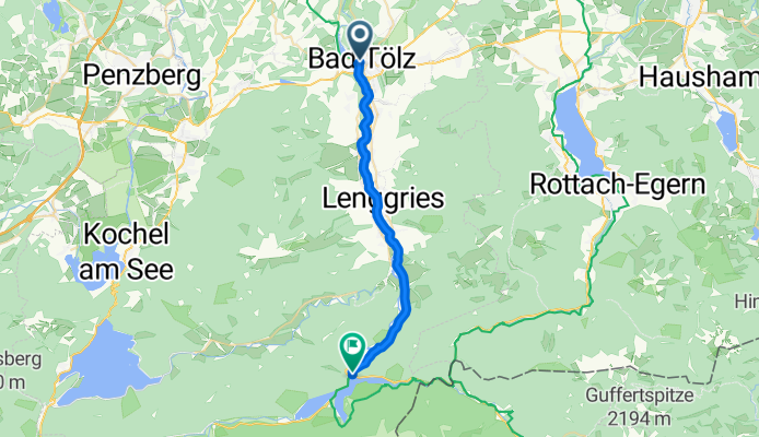 Bad Tölz - Sylvenstein CLONED FROM ROUTE 240892