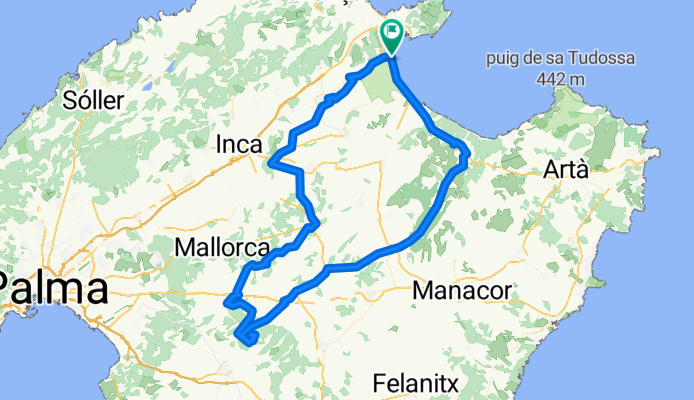 Alcudia - Randa - Alcudia