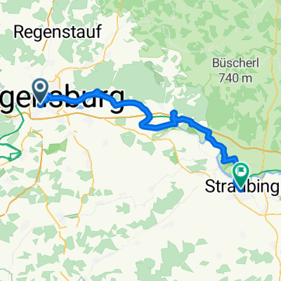 Regensburg-Walhalla-Schloss Wörth-Straubing 2.9.2021