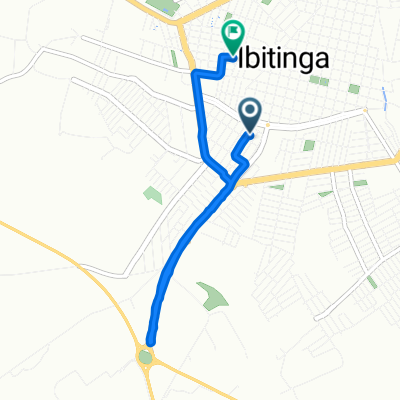 De Rua Marcílio Diniz Correa, 133, Ibitinga a Rua Horizontino Negrão, 342–500, Ibitinga