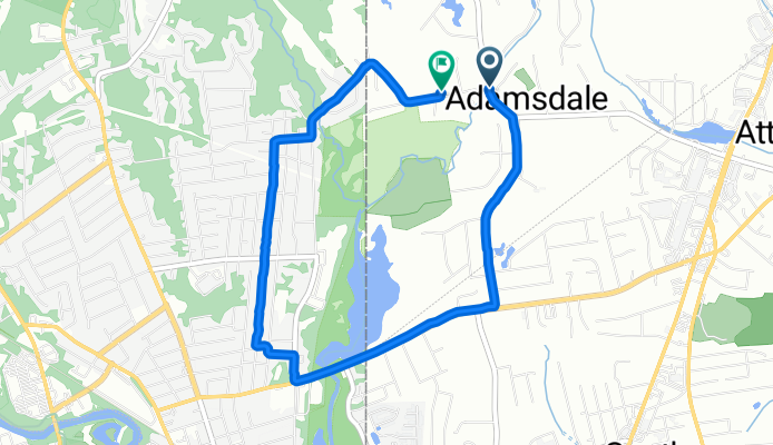 Mendon Road 47, North Attleborough to Depot Street 65, North Attleborough