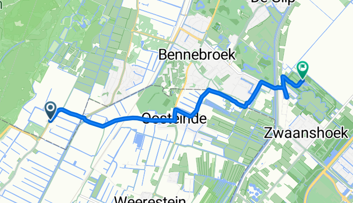 Zilkerduinweg 402ā402a, Vogelenzang naar Duinpad, Zwaanshoek