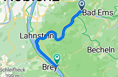 Route in der Bikemap App öffnen