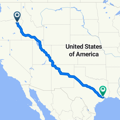 J Ave, La Grande to 1832 Cortlandt St, Houston