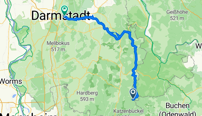 Diese Route in Bikemap Web öffnen