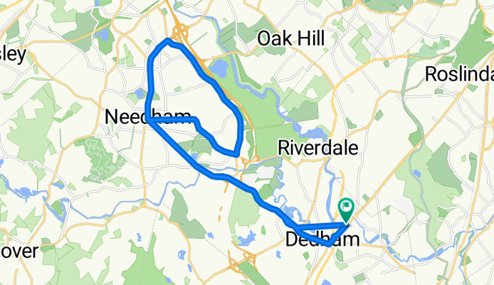 Washington Street 177, Dedham to Washington Street 177, Dedham