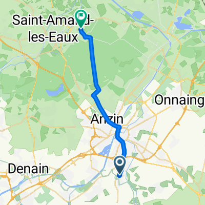 De 2 Allée Raymond Pech, Famars à 792–924 Rue de l'Orée du Bois, Saint-Amand-les-Eaux