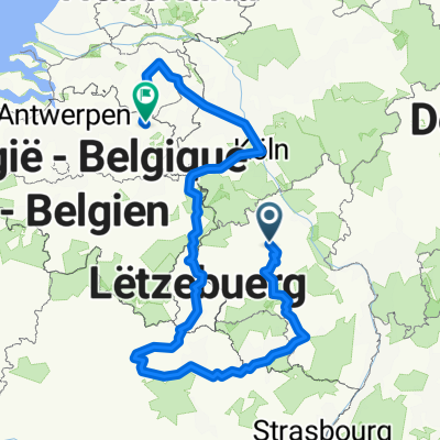 Büchel - Ramstein - Verdun - Clervaux - Aachen - Köln - Venlo - Volkel - Kleine Brogel