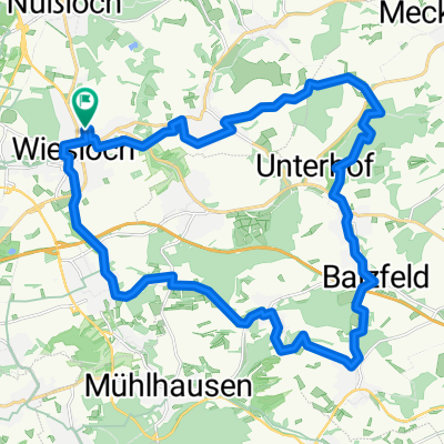 Runde Galgenberghütte - Kälbererhütte - Baiertal