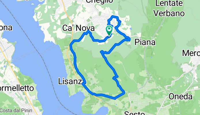 Da Via Prima Maggio 35, Taino a Via Primo Maggio 18–24, Taino