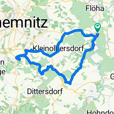 Uferstraße 1A, Augustusburg nach Uferstraße 1A, Augustusburg