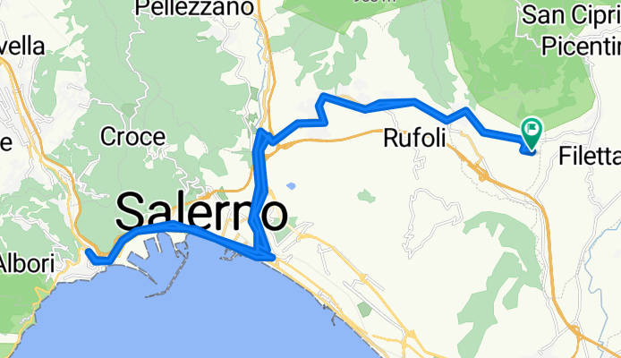 Da Via Monticelli 36c, Monticelli a Via Monticelli 41–47, San Mango Piemonte