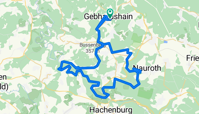Wiesengrundstraße 26, Gebhardshain nach Wiesengrundstraße 24, Gebhardshain