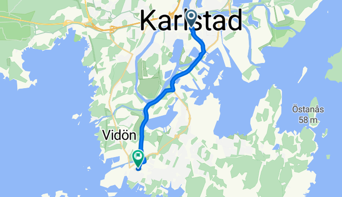 Drottninggatan 10, Karlstad to Gärdesvägen, Skoghall