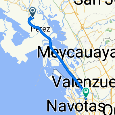 Carmen De Luna Street, Bulacan to 46 Bustamante Street, Malabon City