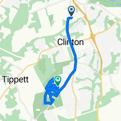 6310 Barnwood Dr, Clinton to 11000 Thrift Rd, Clinton