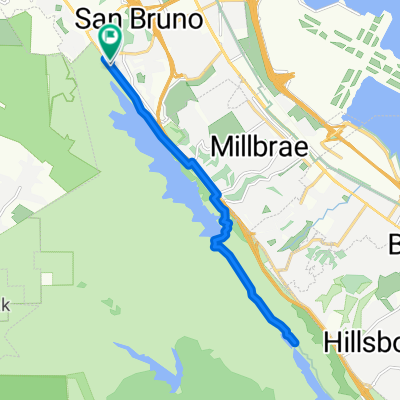 San Bruno - hour ride