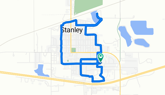 505 Eighth Ave SE, Stanley to 505 Eighth Ave SE, Stanley