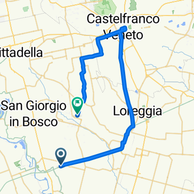 Da Via Enrico Fermi 27, Curtarolo a Via Vittorio Veneto 15, Villa del Conte