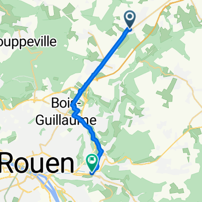 De 1415 Route de Neufchâtel, Quincampoix à 8A Impasse de Carville, Darnétal