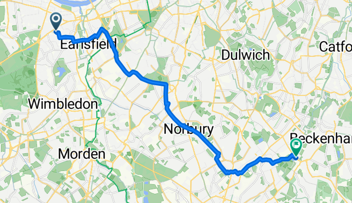 19 Stormont House, Scott Ave, London to 22–34 Ancaster Road, Beckenham