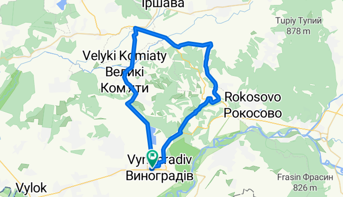 Букове, Широке, Вертеп, Заболотне, Сільце