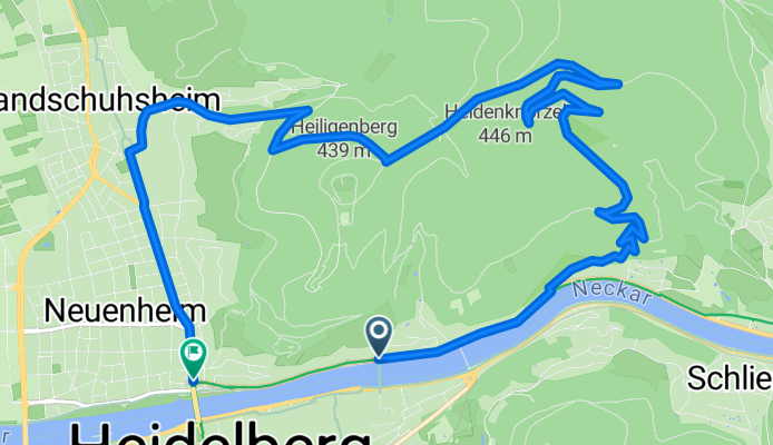 Auffahrt vor Neuburg - kurz