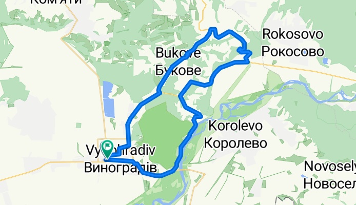 коло букове, широке, копаня, кар'єр