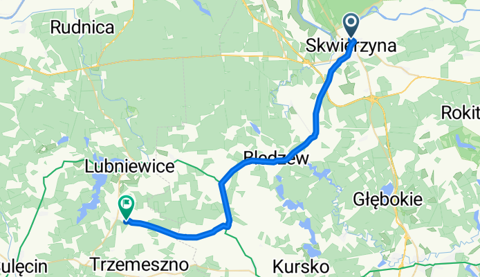 Skwierzyna - Glisno