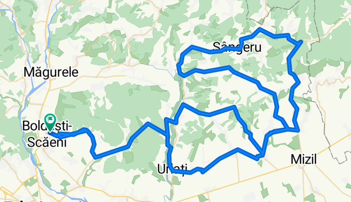 Seciu - Tataru - Malu Rosu - Marginea Padurii - circuit greu 150/2000