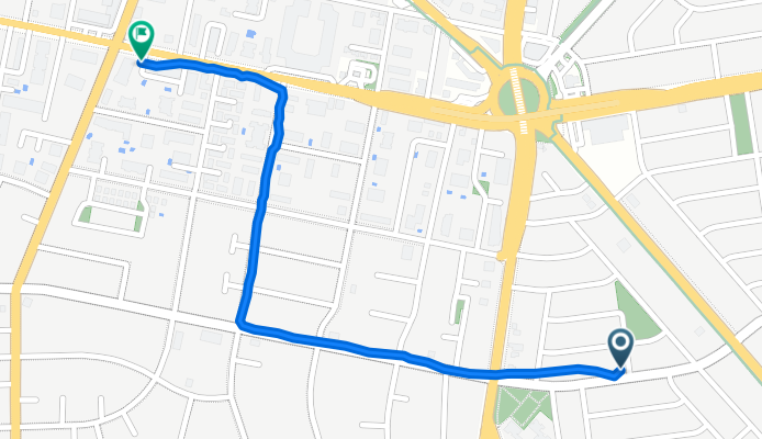 De Huampani 1231, Las Condes a Avenida Cristóbal Colón 6571, Las Condes