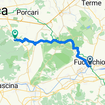 Da Via Alcide De Gasperi 2–10, Fucecchio a Via di Sant'Andrea 135, Capannori