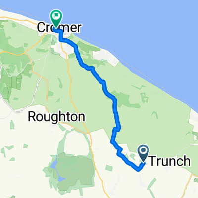 Brewery Road, Trunch, North Walsham to Church St, Cromer