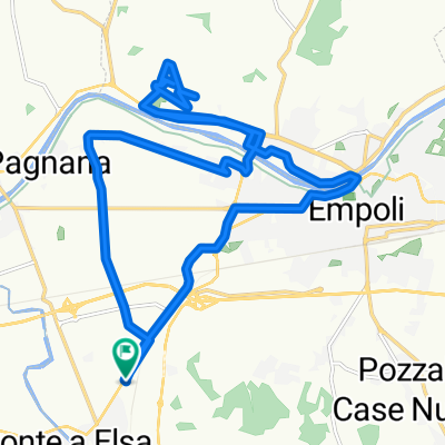 Da Via Livornese 221, Empoli a Via Livornese 221, Empoli