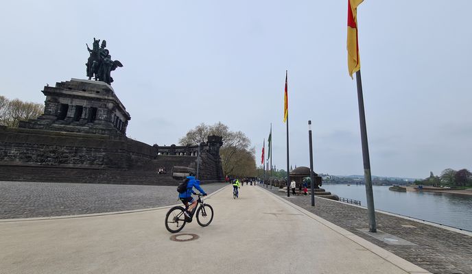 Photo 2 of the Bikemap route "St. Goar - Deutsches Eck"