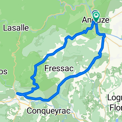 Ascension 1, Anduze &gt;St Hippolyte du Fort