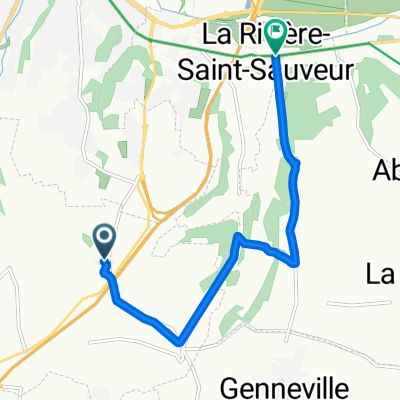 De 1 Impasse de l'Épeautre, Gonneville-sur-Honfleur à 2 Route de Rouen, La Rivière-Saint-Sauveur