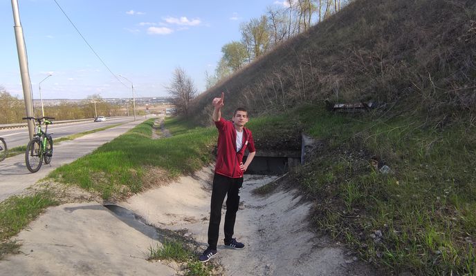 Foto 1 der Bikemap-Route "От улица Преображенская 120, Белгород до 2-й Котлозаводской переулок 8, Белгород"