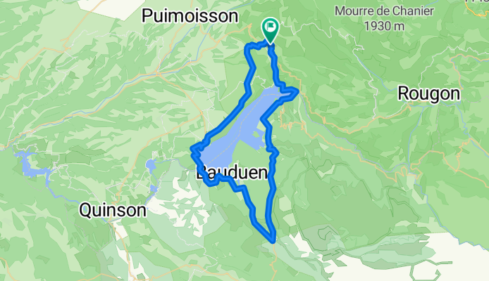 P40 Tour 1 - Lac de Ste Croix CLONED FROM ROUTE 709328