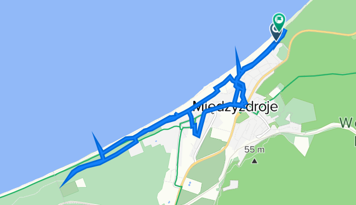Promenada Gwiazd 13, Międzyzdroje do Promenada Gwiazd 17, Międzyzdroje