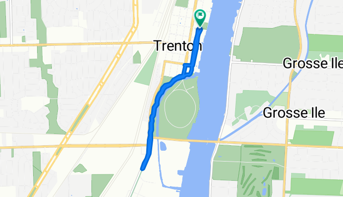2575 Riverside Dr, Trenton to 2575 Riverside Dr, Trenton