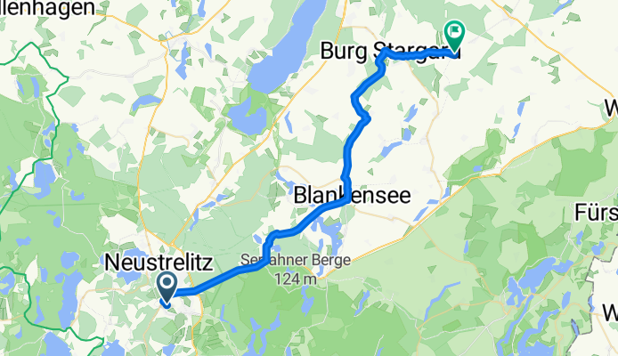 Neustrelitz nach Dewitz