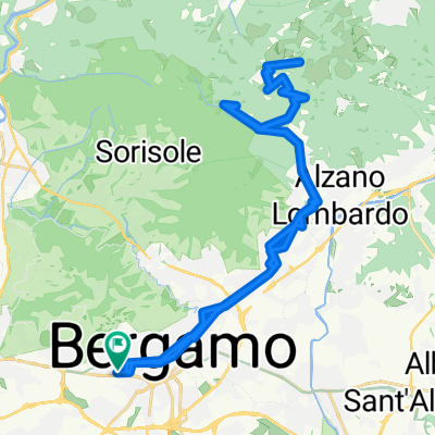 Bergamo.Olera.monte di Nese.castello di Nese