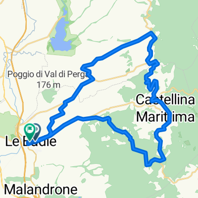 Da Via Roma 156, Castellina Marittima a Via Roma 41, Valdiperga