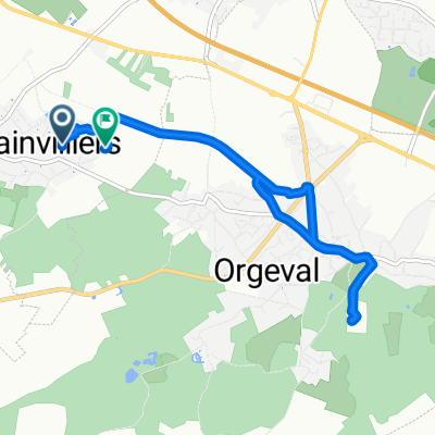 De Chemin de la Bichaille 5, Morainvilliers à Rue du Murget 5, Morainvilliers