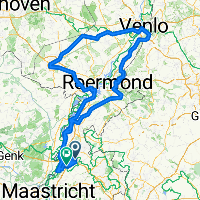 benadering van een Festina Lente 200 BRM helemaal op Nederlands grond