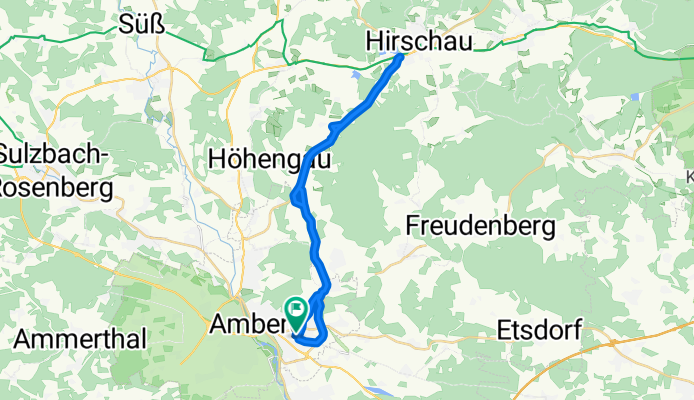 Peter-Lippert-Straße 12–20, Amberg nach Peter-Lippert-Straße 13, Amberg