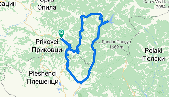 Кратово - Кнежево - Злетово - Кратово