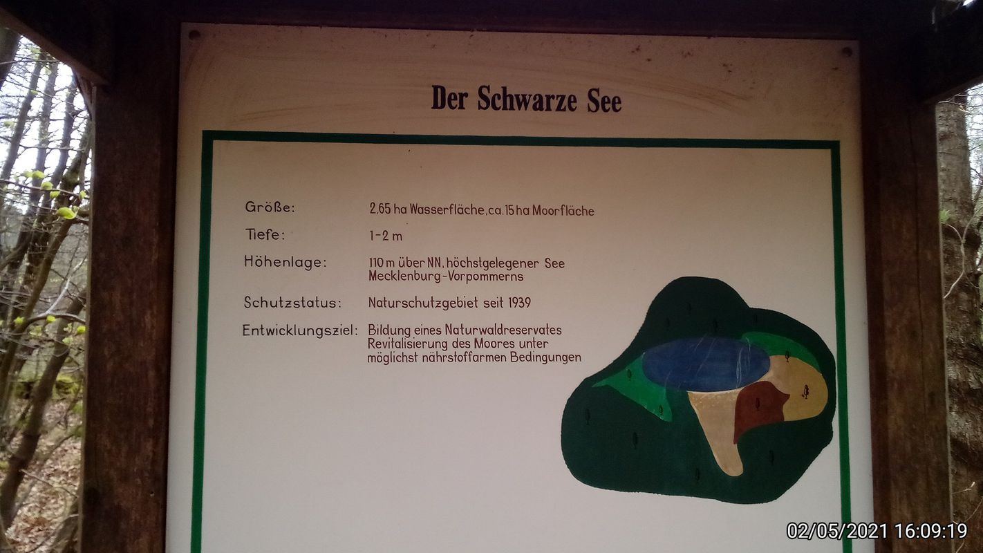 Wanderung: Schwarzer See und Hohe Burg